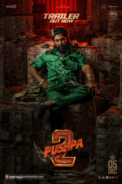 Pushpa: The Rule - Part 2 - Indian Movie Poster