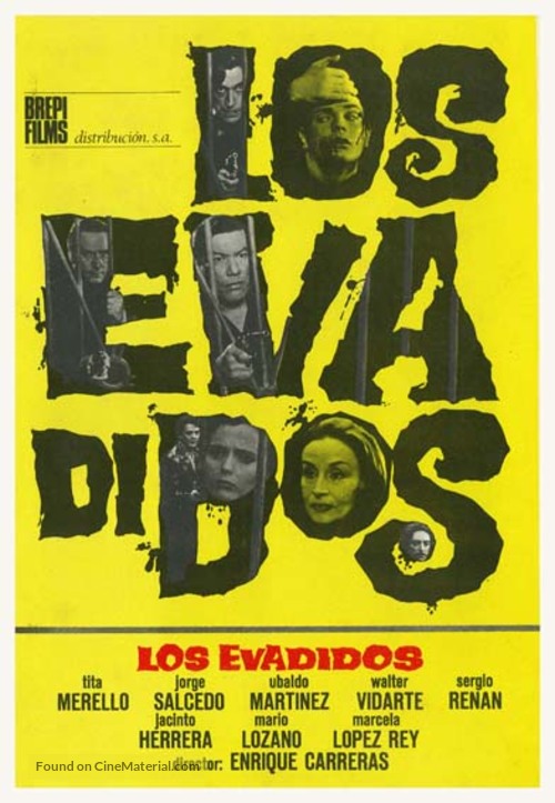 Los evadidos - Spanish Movie Poster