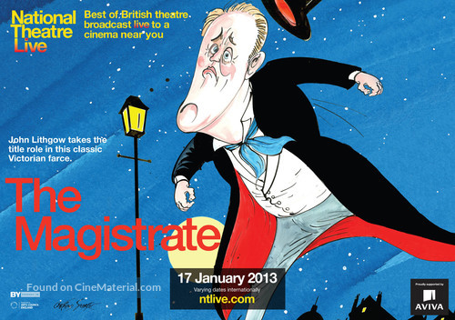National Theatre Live: The Magistrate - British Movie Poster