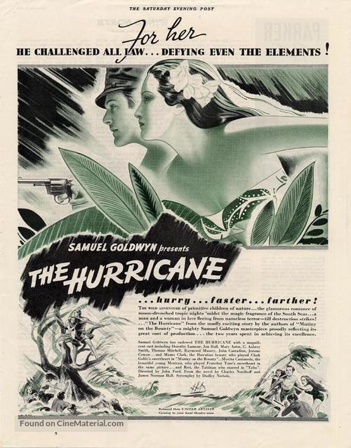 The Hurricane - poster