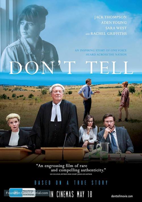 Don&#039;t Tell - Australian Movie Poster