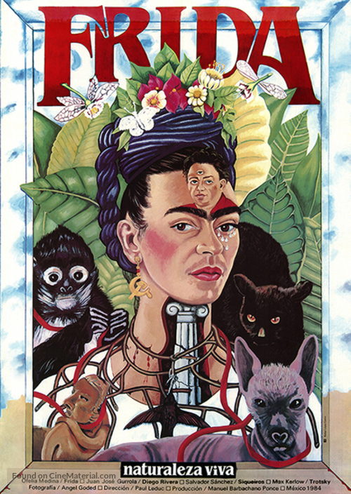 Frida, naturaleza viva - Mexican Movie Poster