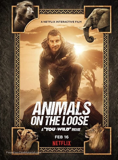 Animals on the Loose: A You vs. Wild Movie - Movie Poster