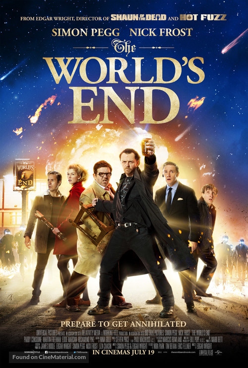 The World&#039;s End - British Movie Poster