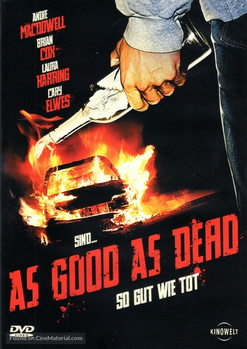 As Good as Dead - German DVD movie cover