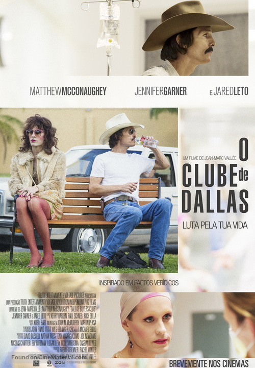Dallas Buyers Club - Portuguese Movie Poster