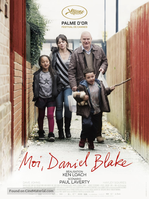 I, Daniel Blake - French Movie Poster