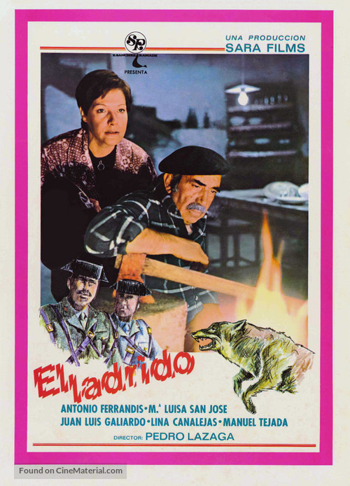 El ladrido - Spanish Movie Poster