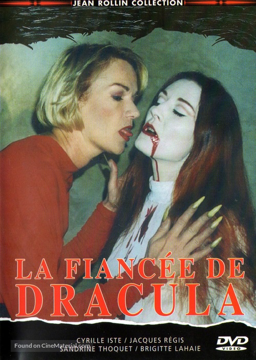 La fianc&eacute;e de Dracula - French DVD movie cover