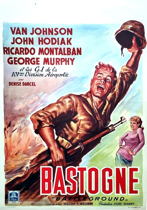 Battleground - Belgian Movie Poster