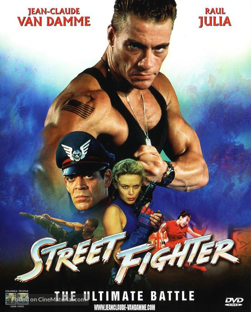 Street Fighter - Blu-Ray movie cover