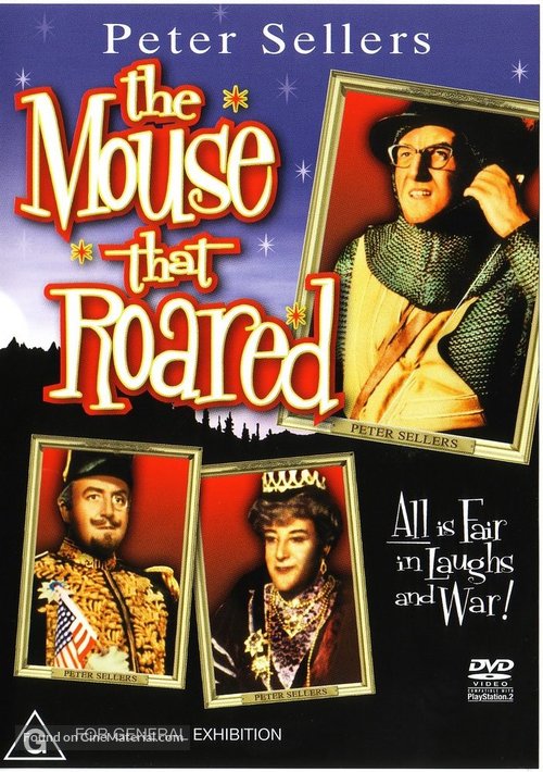 The Mouse That Roared - Australian DVD movie cover