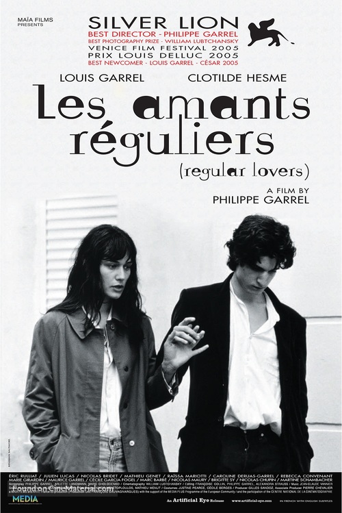 Les amants r&eacute;guliers - British Movie Poster