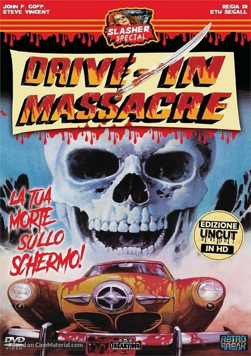 Drive in Massacre - Italian DVD movie cover