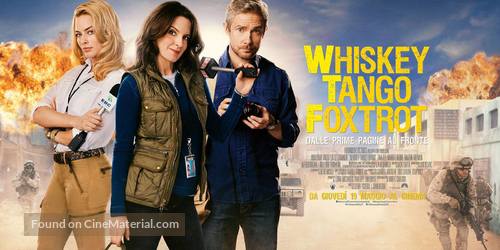 Whiskey Tango Foxtrot - Italian Movie Poster