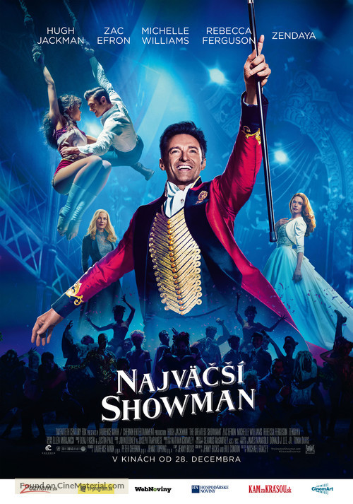 The Greatest Showman - Slovak Movie Poster