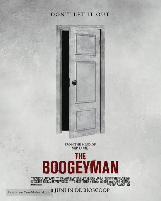 The Boogeyman - Dutch Movie Poster