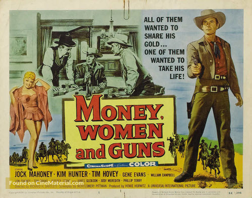 Money, Women and Guns - Movie Poster