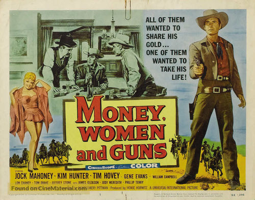 Money, Women and Guns - Movie Poster