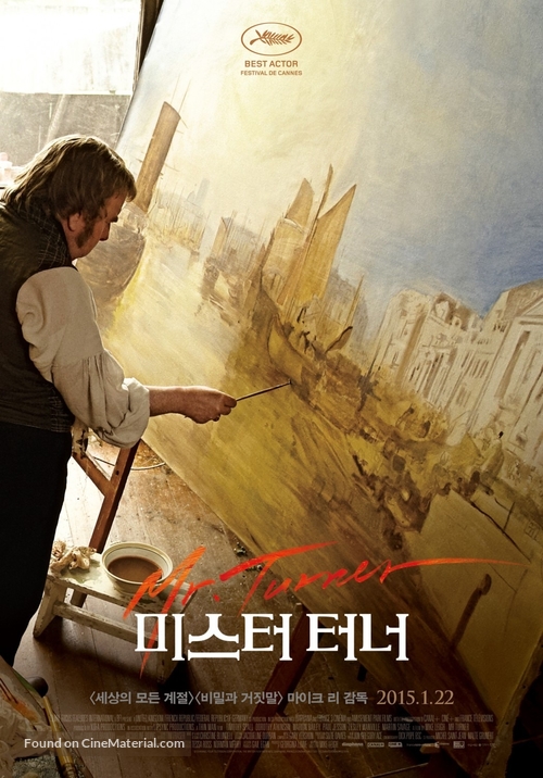 Mr. Turner - South Korean Movie Poster