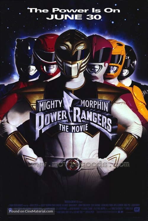 Mighty Morphin Power Rangers: The Movie - Movie Poster