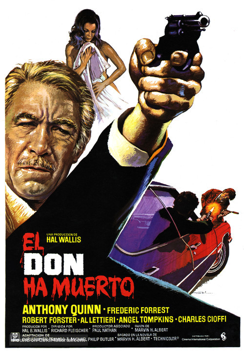 The Don Is Dead - Spanish Movie Poster