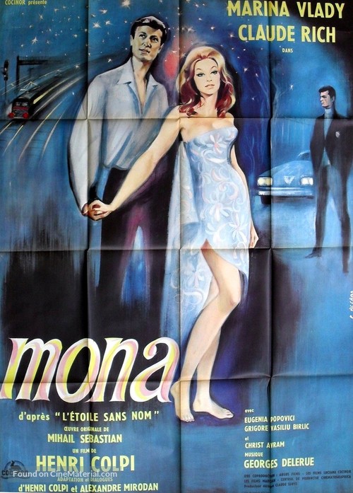 Mona, l&#039;&eacute;toile sans nom - French Movie Poster