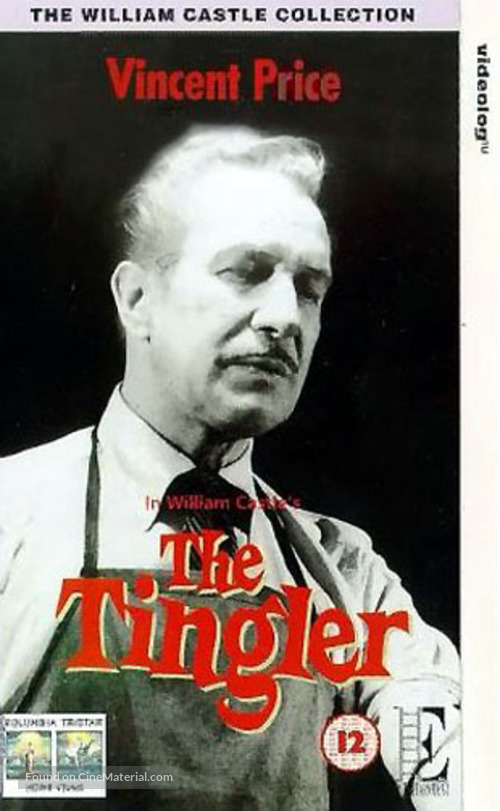 The Tingler - British DVD movie cover