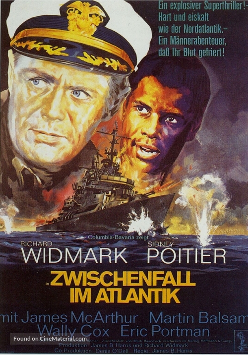 The Bedford Incident - German Movie Poster