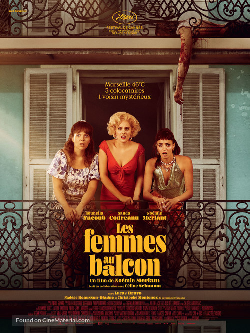 Les femmes au balcon - French Movie Poster