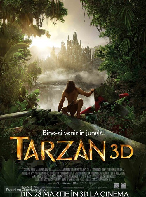 Tarzan - Romanian Movie Poster