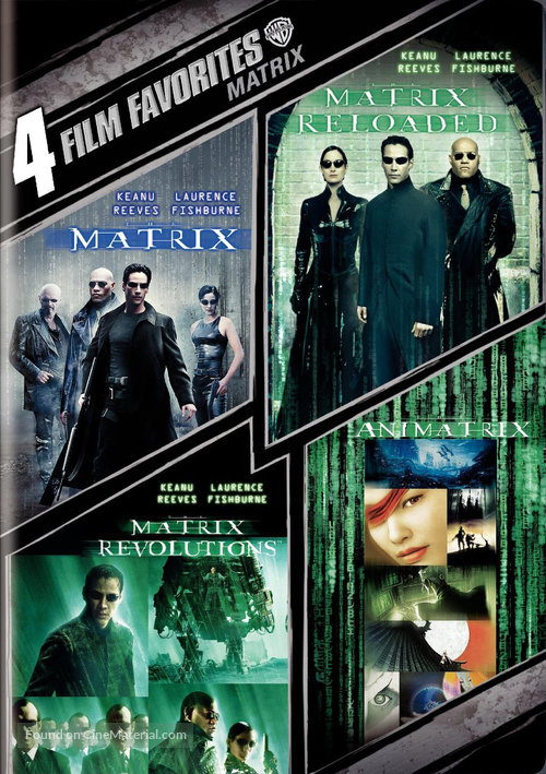 The Matrix - DVD movie cover