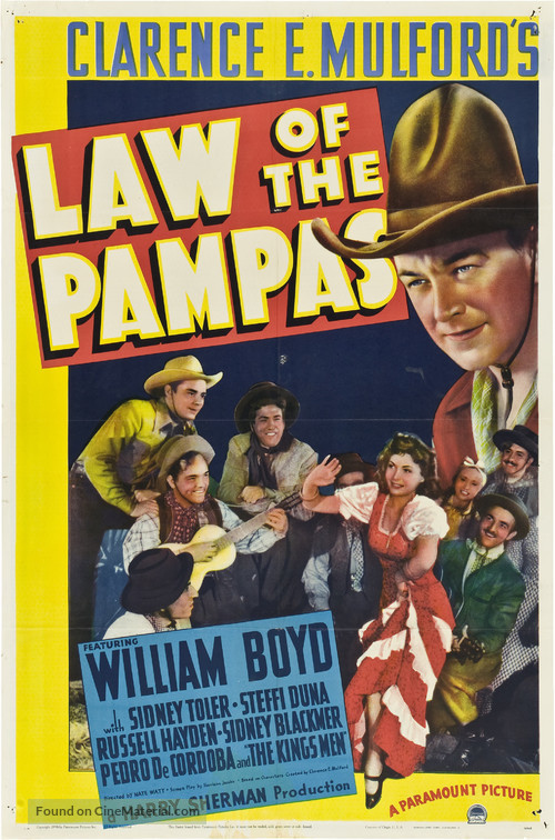 Law of the Pampas - Movie Poster