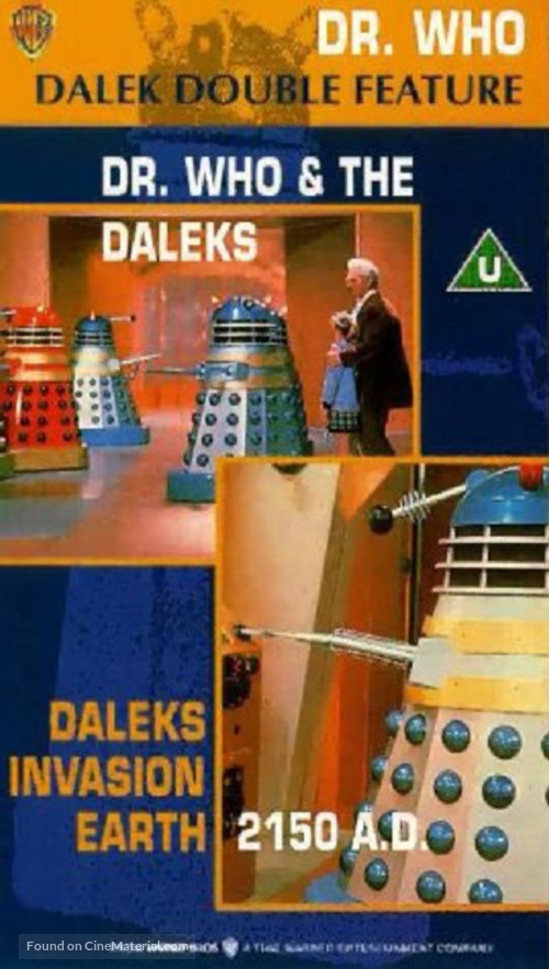Daleks&#039; Invasion Earth: 2150 A.D. - British VHS movie cover