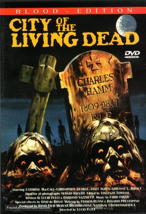 Paura nella citt&agrave; dei morti viventi - German DVD movie cover