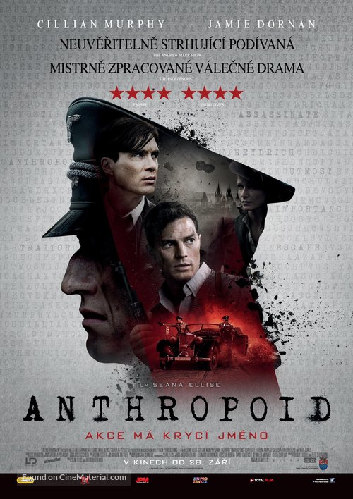 Anthropoid - Czech Movie Poster