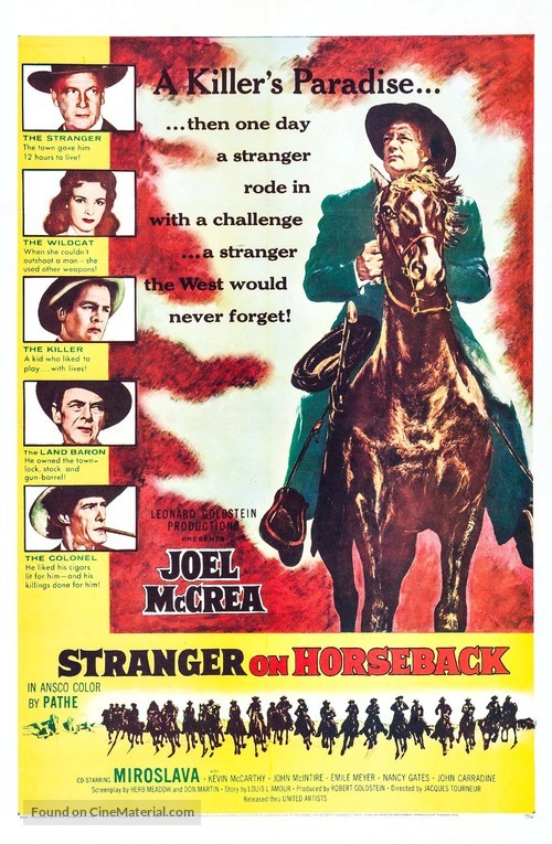 Stranger on Horseback - Movie Poster
