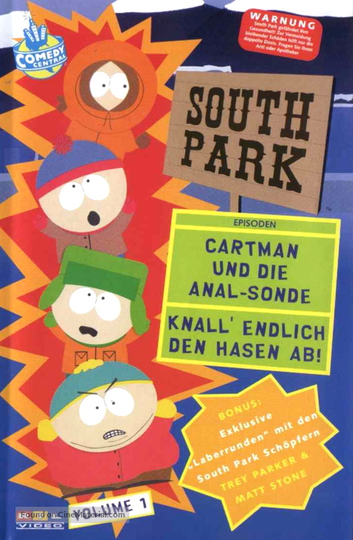 &quot;South Park&quot; - German DVD movie cover