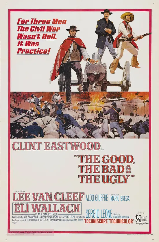 The Good, the Bad and the Ugly - Movie Poster