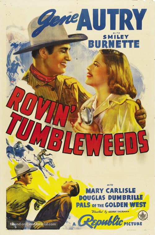 Rovin&#039; Tumbleweeds - Theatrical movie poster