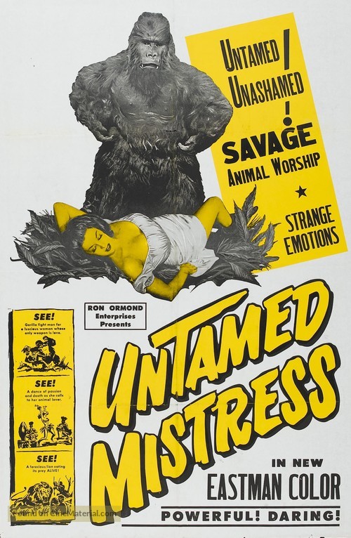 Untamed Mistress - Movie Poster