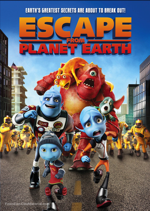 Escape from Planet Earth - DVD movie cover