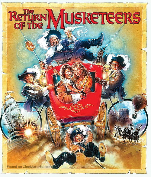 The Return of the Musketeers - Movie Cover