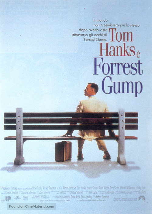 Forrest Gump - Italian Movie Poster