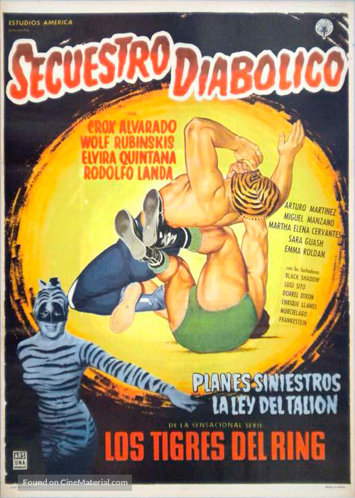 Secuestro diabolico - Mexican Movie Poster