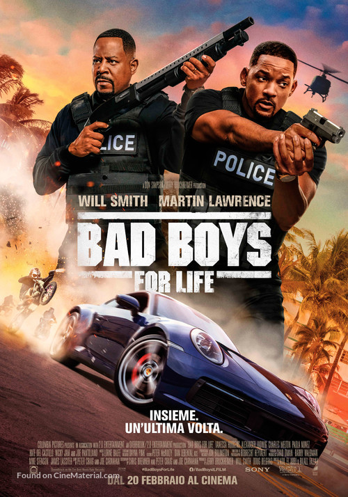 Bad Boys for Life - Italian Movie Poster