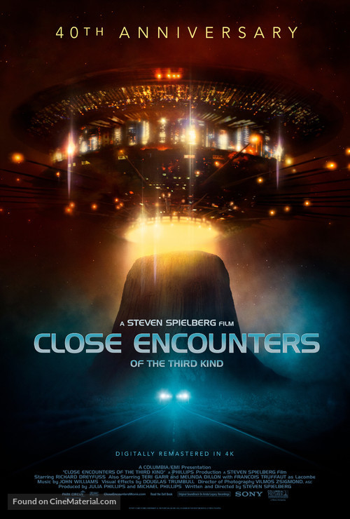 Close Encounters of the Third Kind - Movie Poster