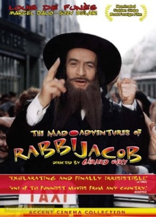Les aventures de Rabbi Jacob - DVD movie cover