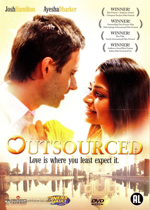 Outsourced - Dutch DVD movie cover