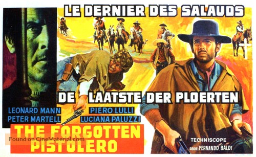 Il pistolero dell&#039;Ave Maria - Belgian Movie Poster